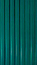 профнастил цветом зеленый мох один из популярных цветов для использования его на забор / профнастил с 20 ral 6005